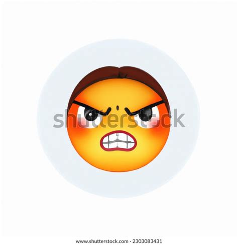 Emoji Vector-style Image Angry People AI-generated image 2303083431 ...