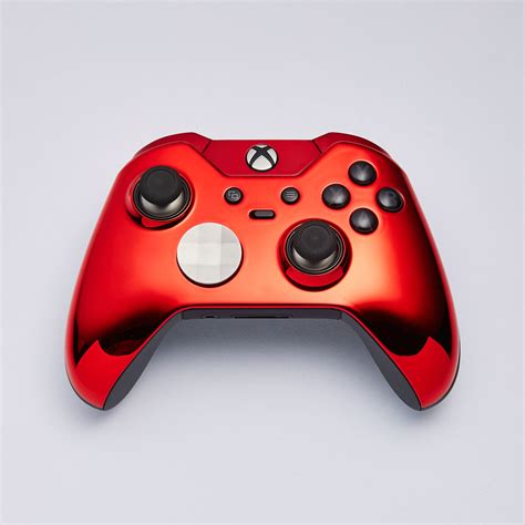 Xbox Elite Custom Controller // Chrome Red Edition - Custom Controllers ...