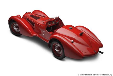 1938 Alfa Romeo 8c 2900B Mille Miglia Spider | Simeone Foundation ...