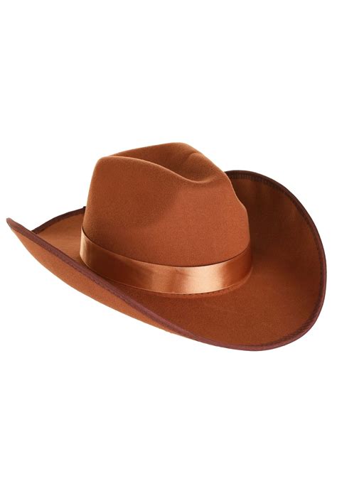 Brown Outlaw Cowboy Hat