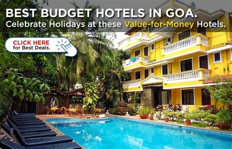 Best Deals in Goa Hotels & Resorts | Goa Tourism Agent | Deals in Beach ...