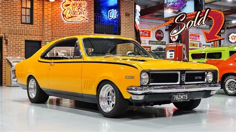 SOLD! LOT 134 - 1970 HOLDEN HG GTS 350 MONARO - SEVEN82MOTORS