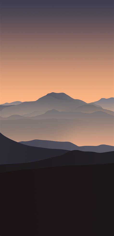 Wallpapers of the week: sunset mountains