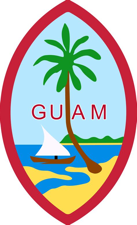 The official Emblem of the guam