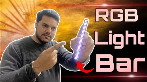 RGB Light Bar | RGB Rhythm Light Bar | Best RGB Light Bar - YouTube