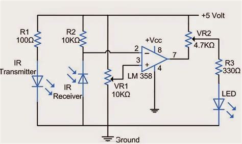 12v Ir Sensor Circuit Diagram