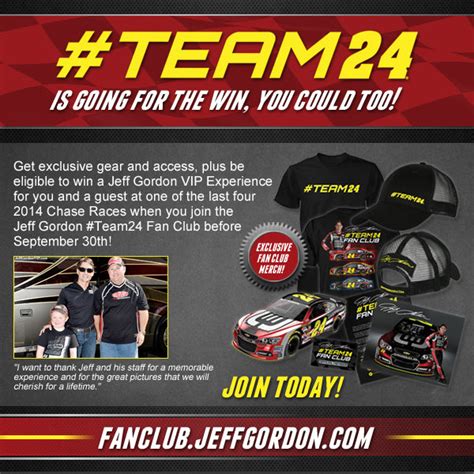 Win A Jeff Gordon VIP Experience! | Blog | Gordon Jeff