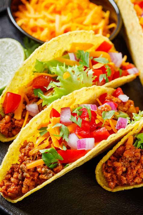 Spicy Weight Watchers Ground Beef Tacos - Nesting Lane