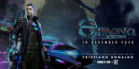 CR7 Revealed As A New Playable Character in Free Fire named Chrono