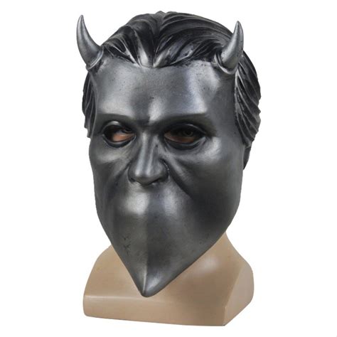 Adult Ghost BC Band Mask Nameless Ghoul Latex Mask Cosplay Costume ...