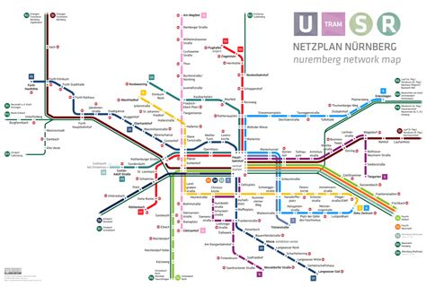 Nuremberg U-Bahn – Subway maps worldwide + Lines, Route, Schedules