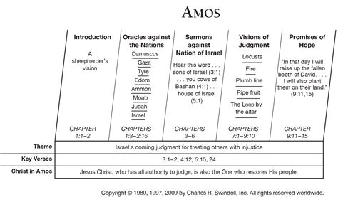 Book of Amos Overview - Insight for Living Ministries | Bible study ...