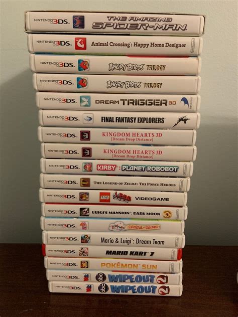 Nintendo 3DS Games Pick from list FREE Shipping on all additional games ...