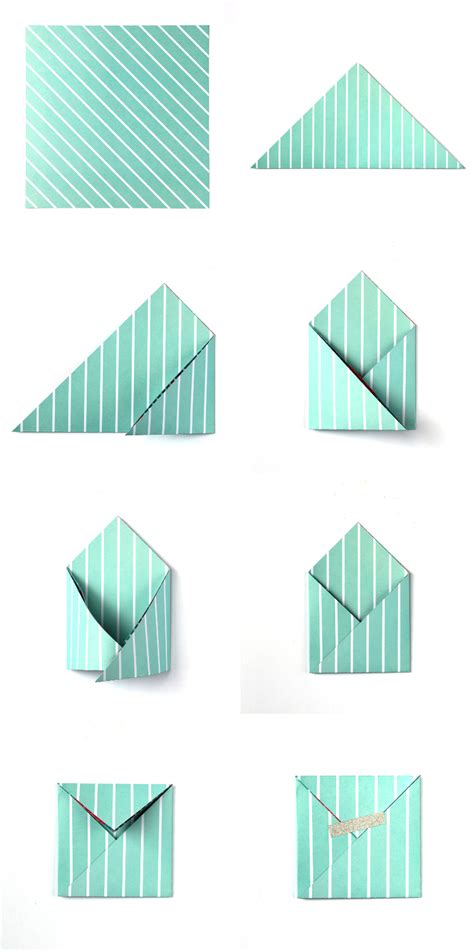 EASY SQUARE ORIGAMI ENVELOPES. — Gathering Beauty