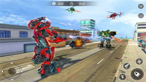 Helicopter Robot Battle: Robot Transformation Game cho Android - Tải về APK