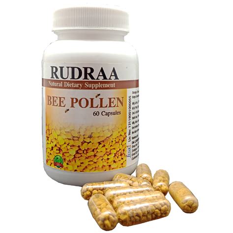 Rudraa Forever Bee Pollen 60 Capsules | Rudraa Forever