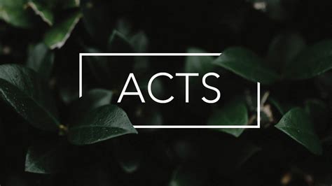 Sermon Series Acts | Covenant Presbyterian Church | Nashville, TN