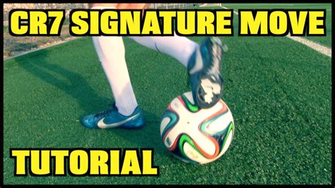 Learn AMAZING Skills #5: Cristiano Ronaldo Signature Move | CR7 Skill ...