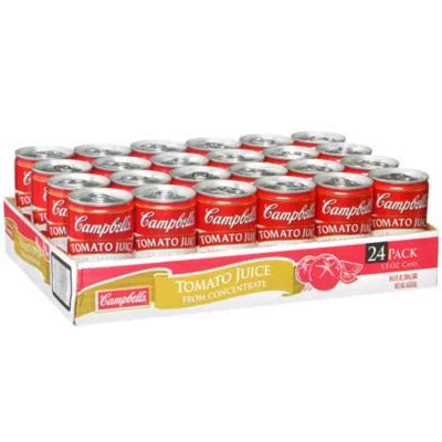 Campbell's Tomato Juice (5.5 oz. cans, 24 pk.) - Sam's Club