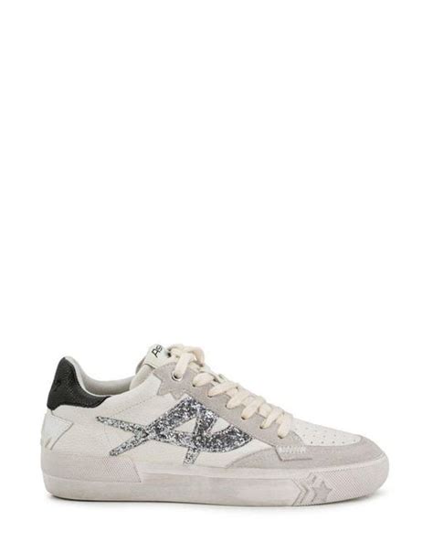 Ash Logo Patch Low-top Sneakers in White | Lyst