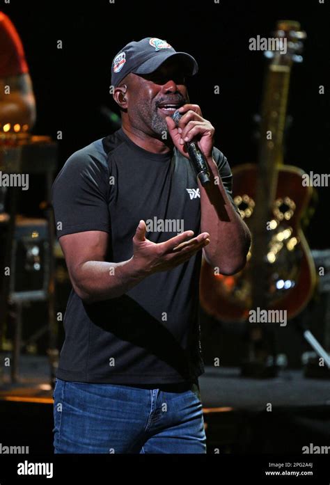 Hollywood FL, USA. 19th Mar, 2023. Darius Rucker performs during the ...