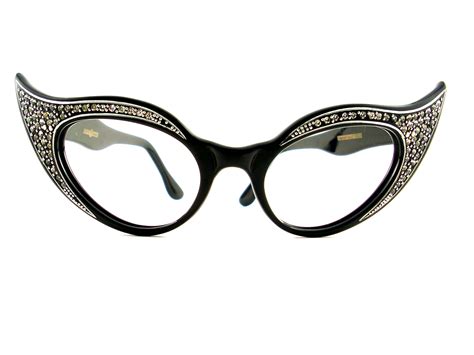 Vintage Eyeglasses Frames Eyewear Sunglasses 50S: VINTAGE 50s CAT EYE ...