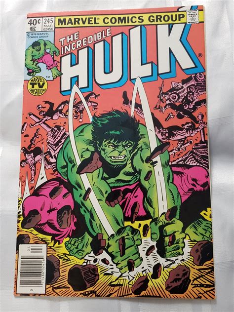 1979 The Incredible HULK comic book original vintage retro | Etsy