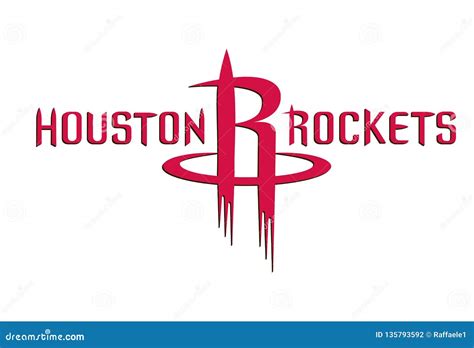 Houston Rockets Logo Vector Illustration | CartoonDealer.com #135793592