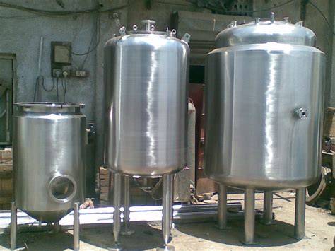 Stainless Steel Jacketed vessel , Mixing Jacketed vessel with steam and ...