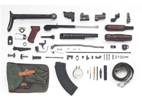 Military Surplus Polish AK-47 Underfolder Parts Kit 30-Round Mag