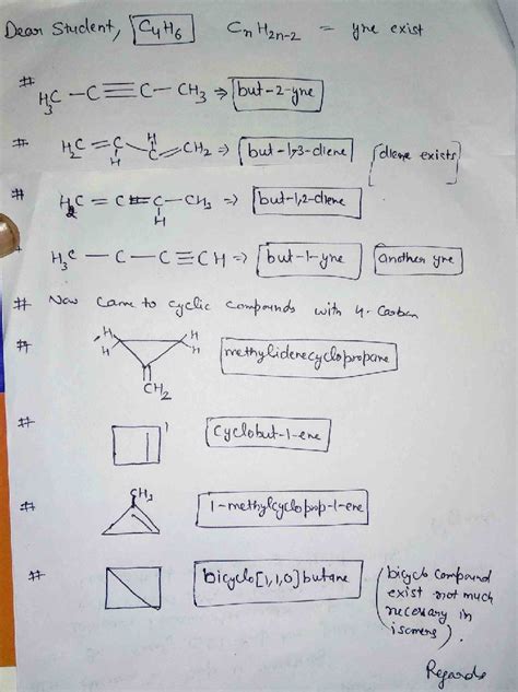 Total number of isomers of compound C4H6 how we can find it pls pls ...