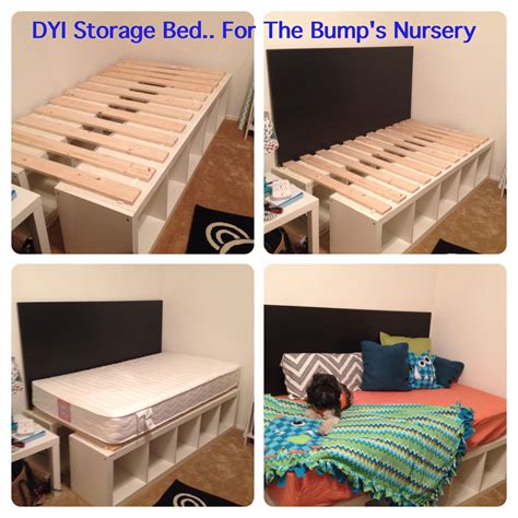 Hostmonster.com | Ikea bed, Storage bed, Diy bed