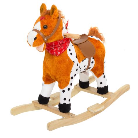 Baybee Wooden Horse for Kids/Baby-Rocking Horse for Kids/Toddlers/Baby ...