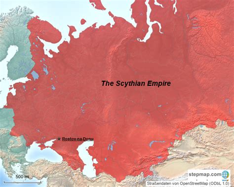 Scythian Empire Map