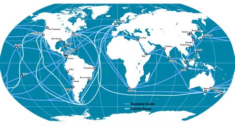 Maritime Trade Map