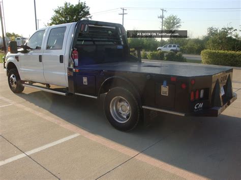 2010 Ford F350 Crewcab 4x4 Flatbed Dually