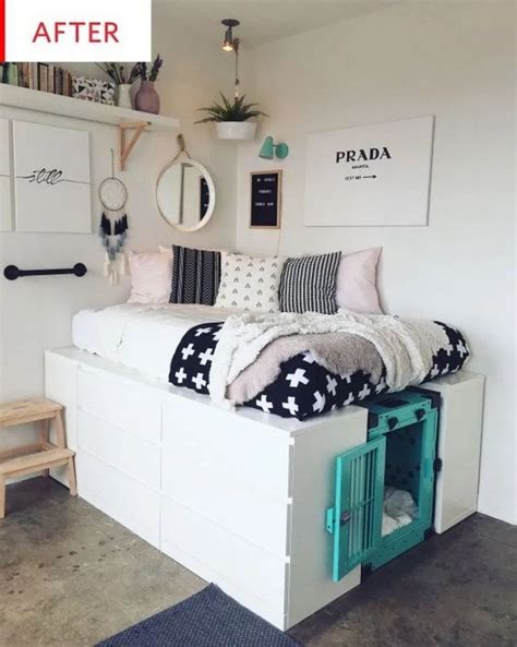 24+ Brilliant Dorm Room Decor Ideas With Small Space Hacks in 2020 ...