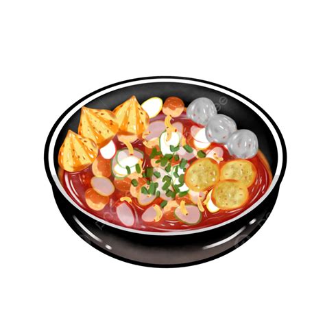 Seblak Spicy Soup, A Bit Of Spicy Sauce, Spicy Food, Spicy PNG ...