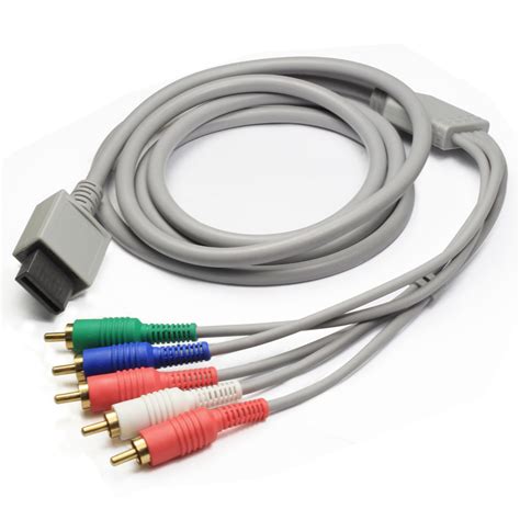 For Nintendo Wii U/ Wii Component AV Cable Component HDTV Audio Video ...