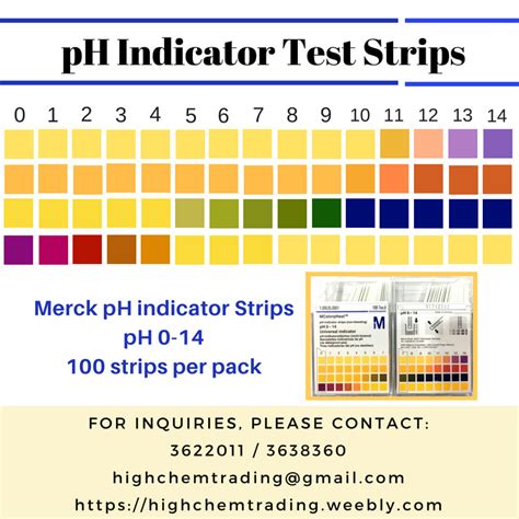 Chlorine and pH Test Strips - HIGHCHEM TRADING: Your Chemical Supplier