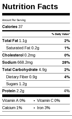 miso soup nutrition