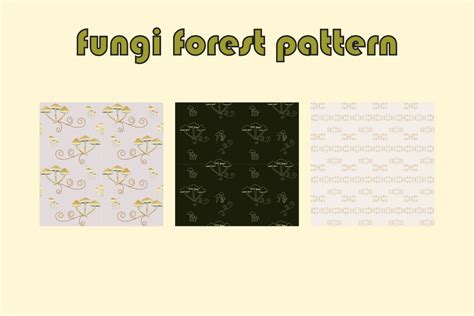 Fungi Forest Graphic by Gaillycool's corner · Creative Fabrica