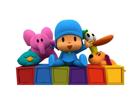 IMAGEN DE POCOYO EDITABLE