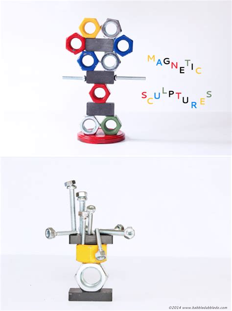 Make Magnetic Sculptures » Dollar Store Crafts