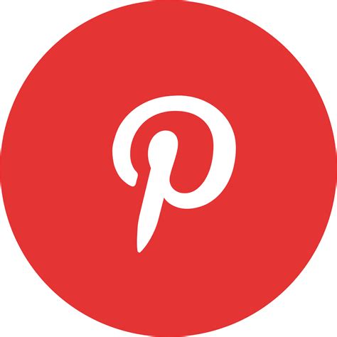 Pinterest Round Icon Png