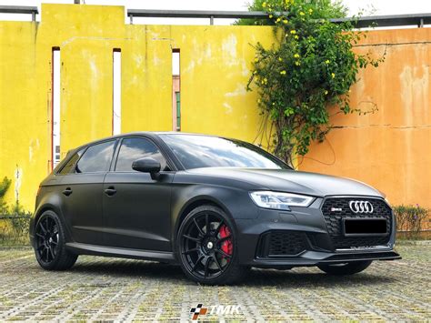 Audi RS3 8V Hatch Black SSR GTX01 Wheel | Wheel Front