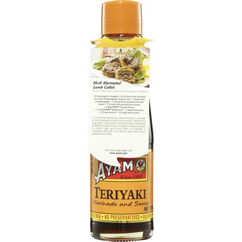 Ayam Teriyaki Sauce 210ml | Woolworths