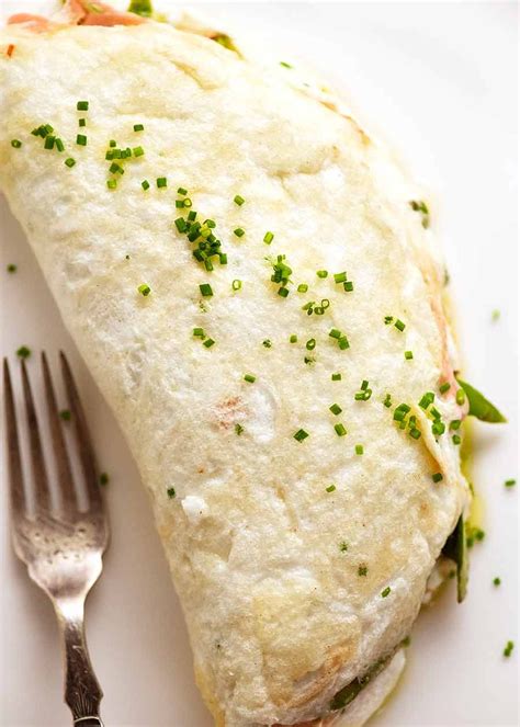 Fluffy Egg White Omelette (Soufflé-style) | RecipeTin Eats