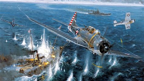 World War II, McDonnell Douglas, Dauntless, Dive Bomber, Pacific ...