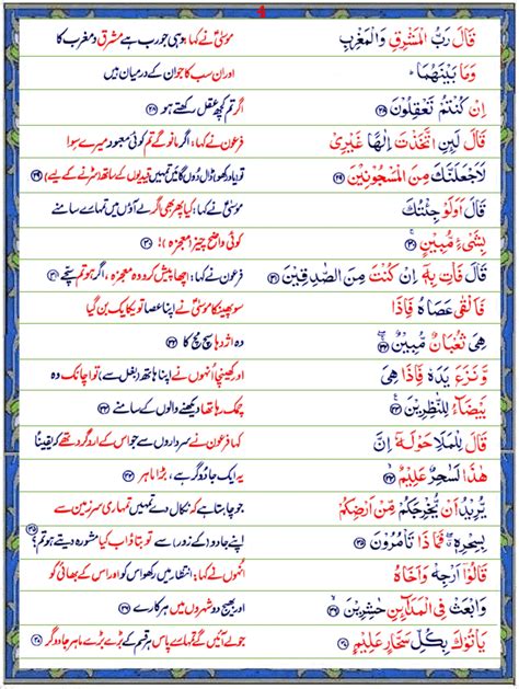 Surah As-Shuara (Urdu1) - Quran o Sunnat